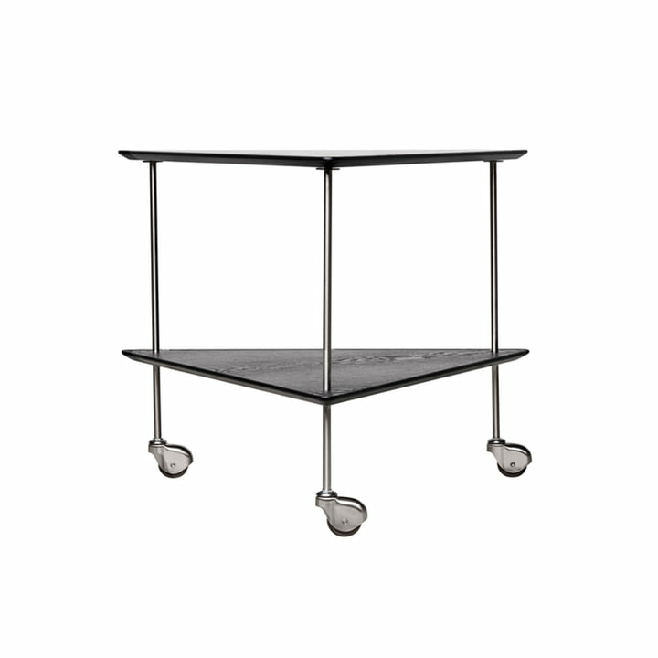 B-Ware Fritz Hansen Aj Trolley Beistelltisch Servierwagen Couchtisch Sofatisch Schwarz - 5704890404102