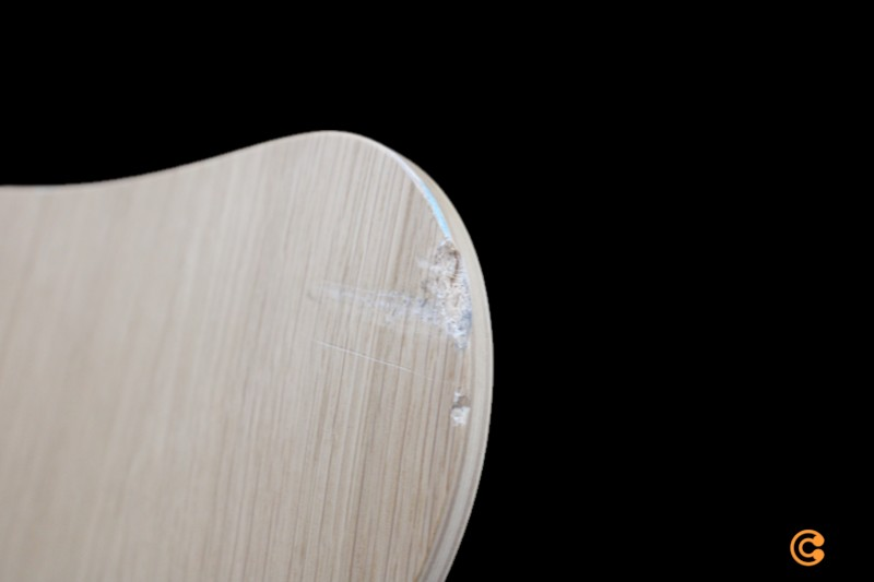 B-Ware Fritz Hansen Serie 7 Stuhl Chrom / Eiche Natur Küchenstuhl Sitz Siehe Text/Foto - 4250298702704