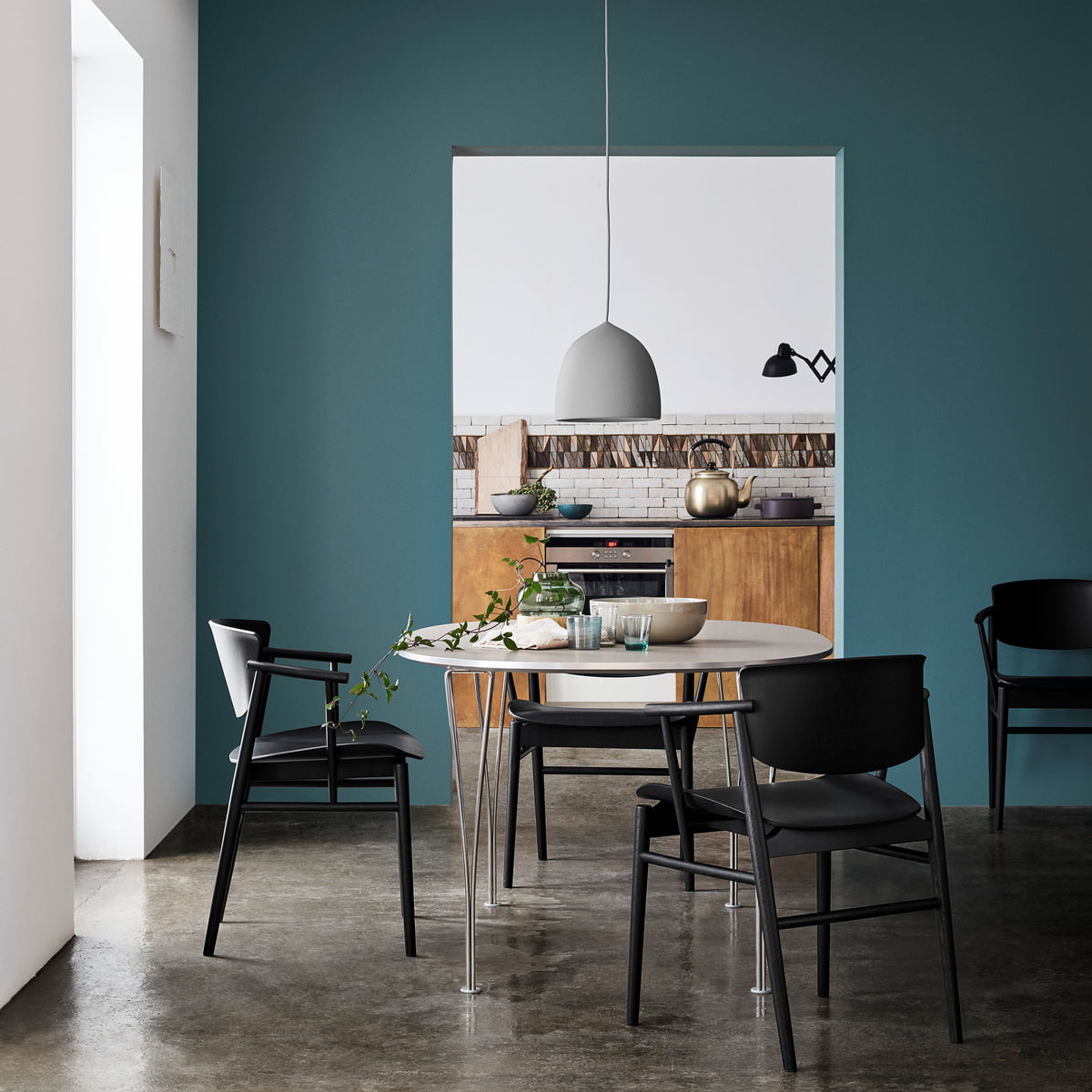 Fritz Hansen Pendelleuchte Hängelampe Suspence Lampe Esstisch Matt Defektware D-Ware - 5702371006128