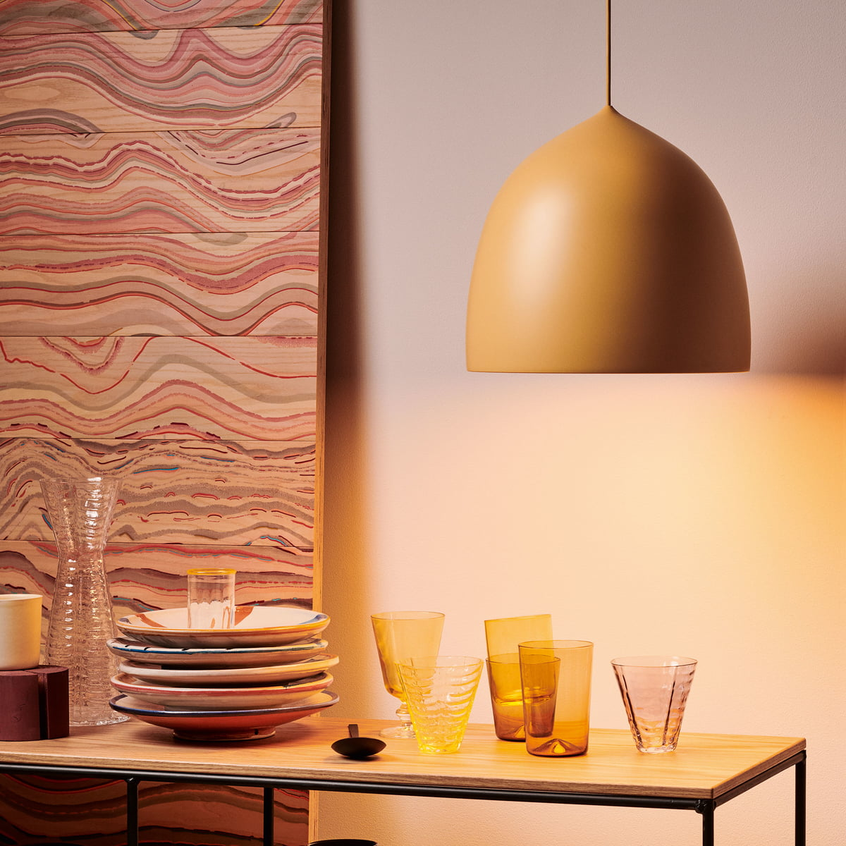 Fritz Hansen Pendelleuchte Hängelampe Suspence Lampe Esstisch Matt Defektware D-Ware - 5702371006128