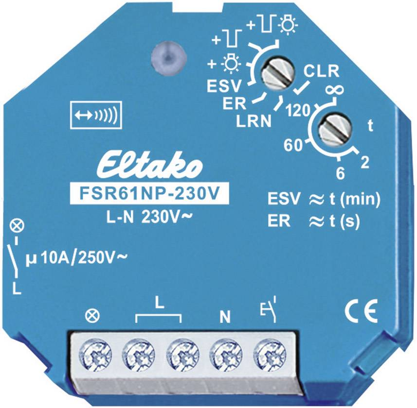 Fsr61 Np 230 V Eltako Funk Schaltaktor Stromstoß Schalter 1 Kanal Unterputz Strom B-Ware - 4010312300190