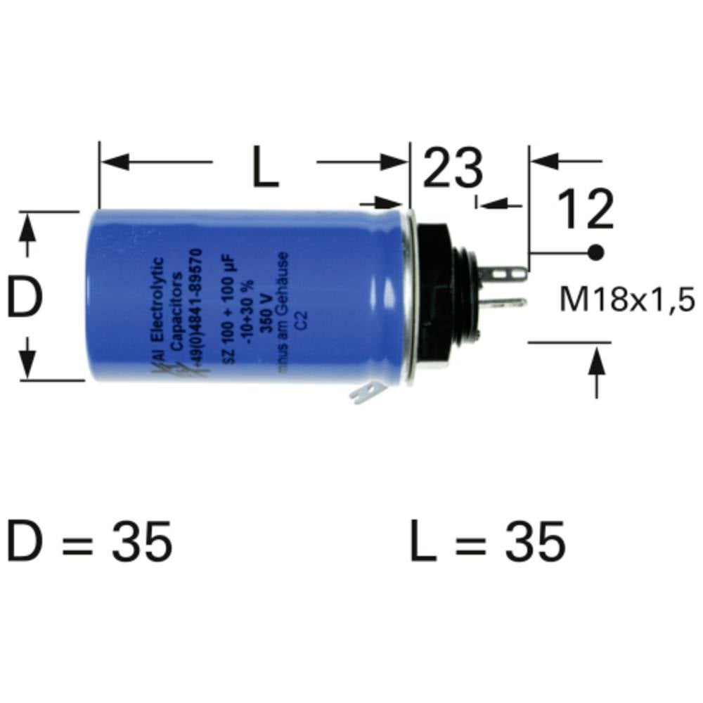 B-Ware Ftcap Elektrolyt Kondensator Elko Sz10145035054 1015950 Elektronik 4 Stück - 2050009884635