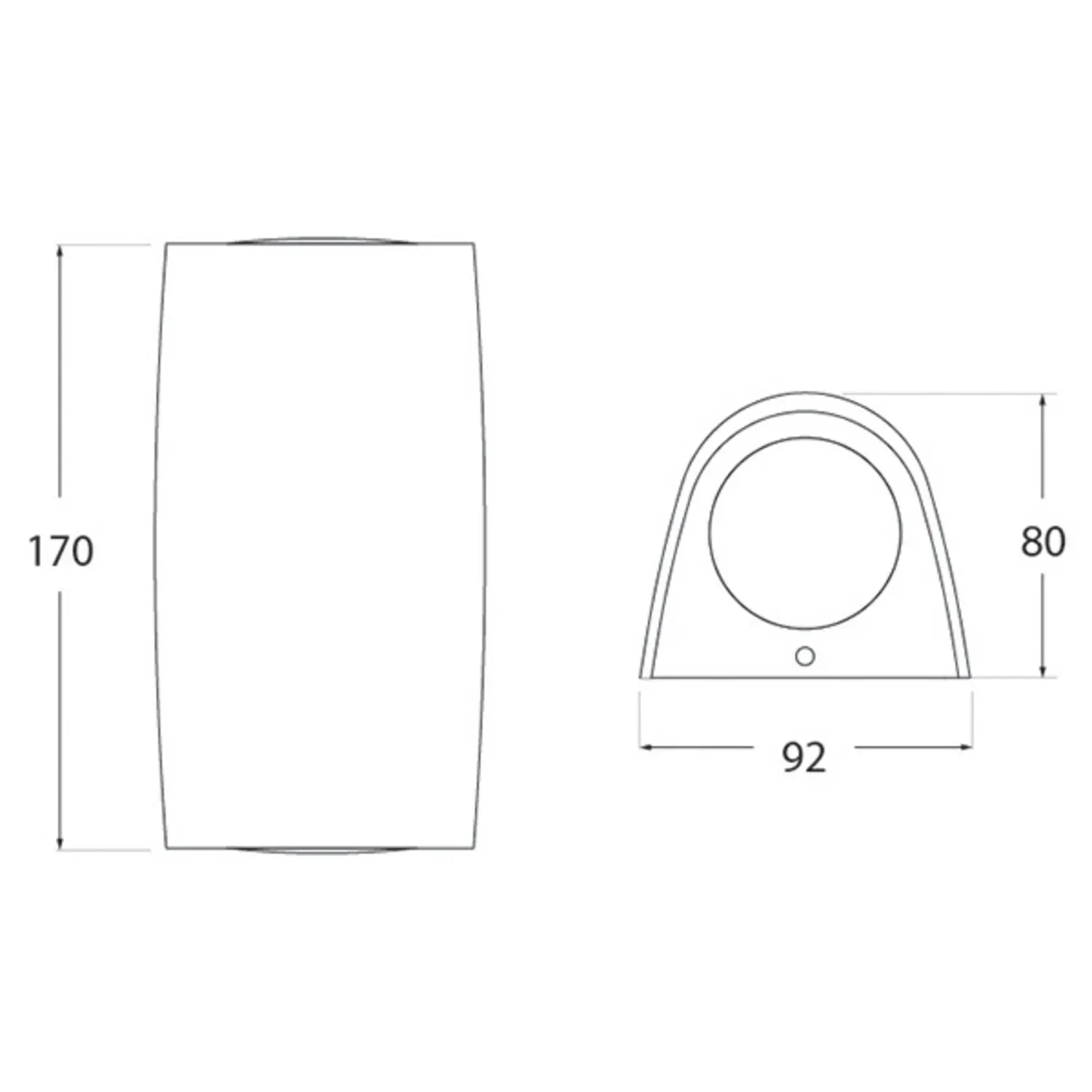B-Ware Fumagalli Außenwandleuchte Wandlampe Led Schwarz Gu10 Up Down Außenleuchte - 8031874226052
