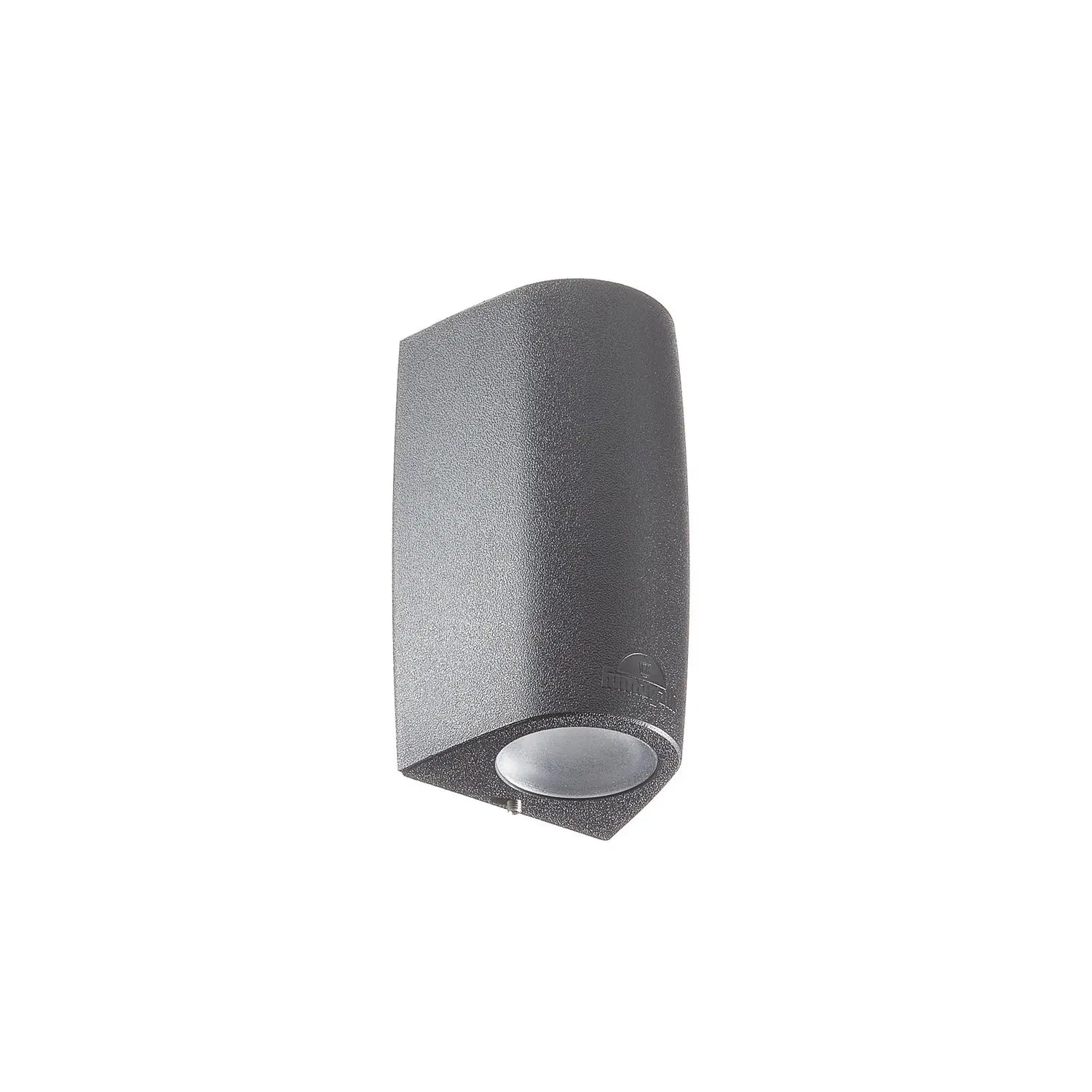 B-Ware Fumagalli Außenwandleuchte Wandlampe Led Schwarz Gu10 Up Down Außenleuchte - 8031874226052