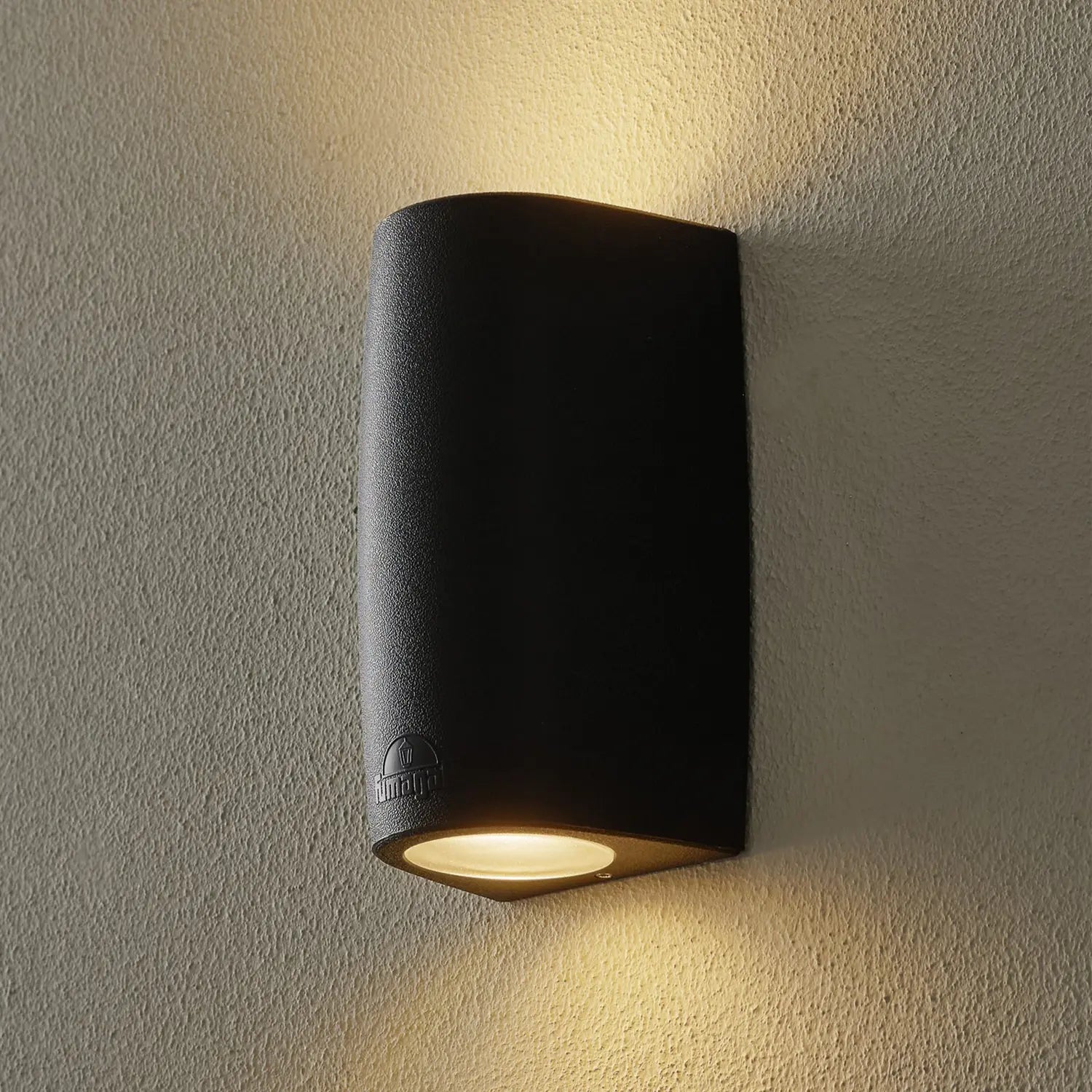 B-Ware Fumagalli Außenwandleuchte Wandlampe Led Schwarz Gu10 Up Down Außenleuchte - 8031874226052