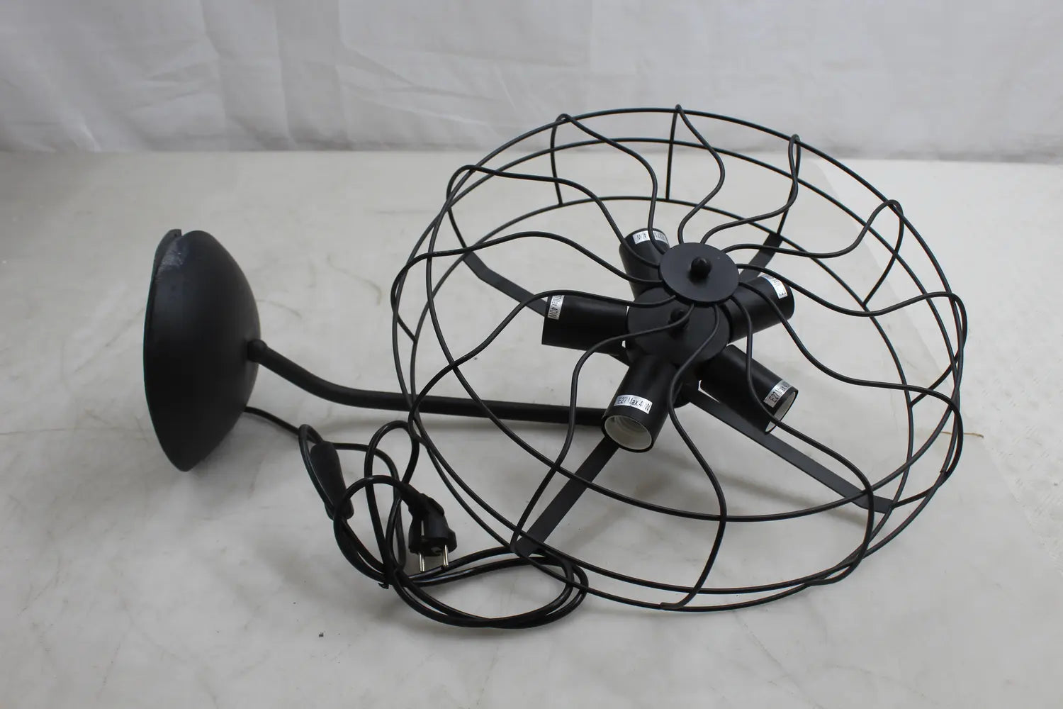 C-Ware Näve Tischleuchte Lampe Metall Alex Schwarz Beleuchtung Leuchte Siehe Text/Foto - 4003222845356