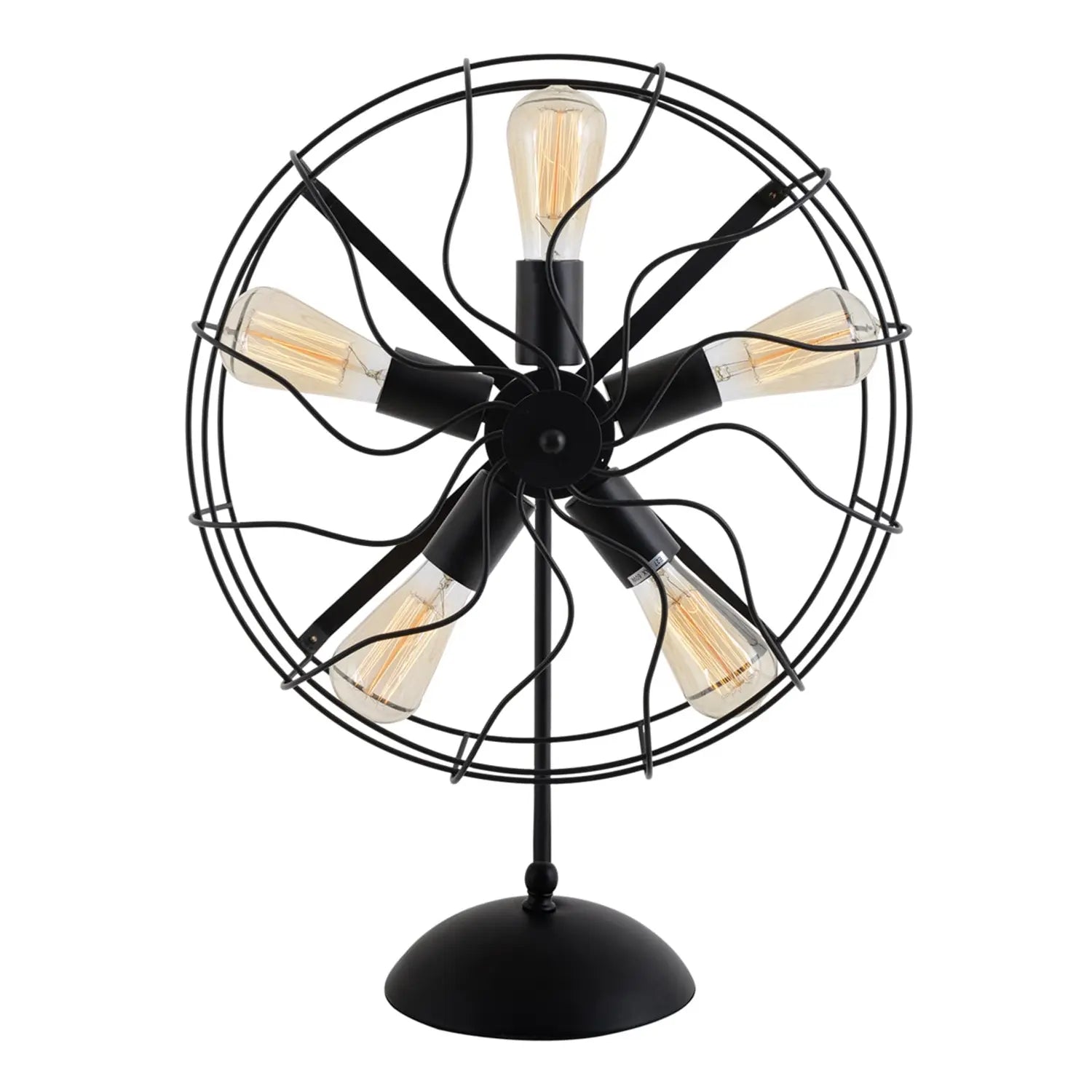 B-Ware Näve Tischleuchte Lampe Metall Alex Schwarz Beleuchtung Wohnzimmer Leuchte - 4003222845356