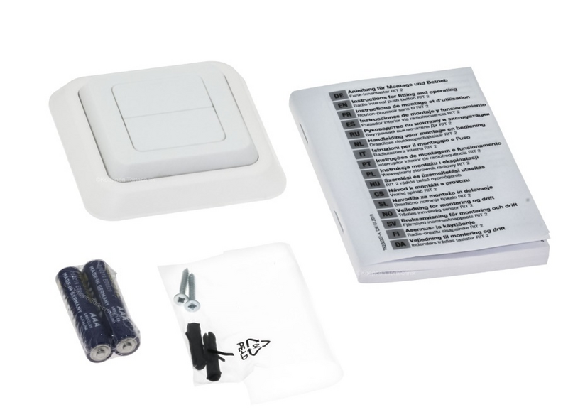 B-Ware Eco Star Funk Innentaster Hörmann Rit2 433 M Hz Rolling Code Im Blister Schal924