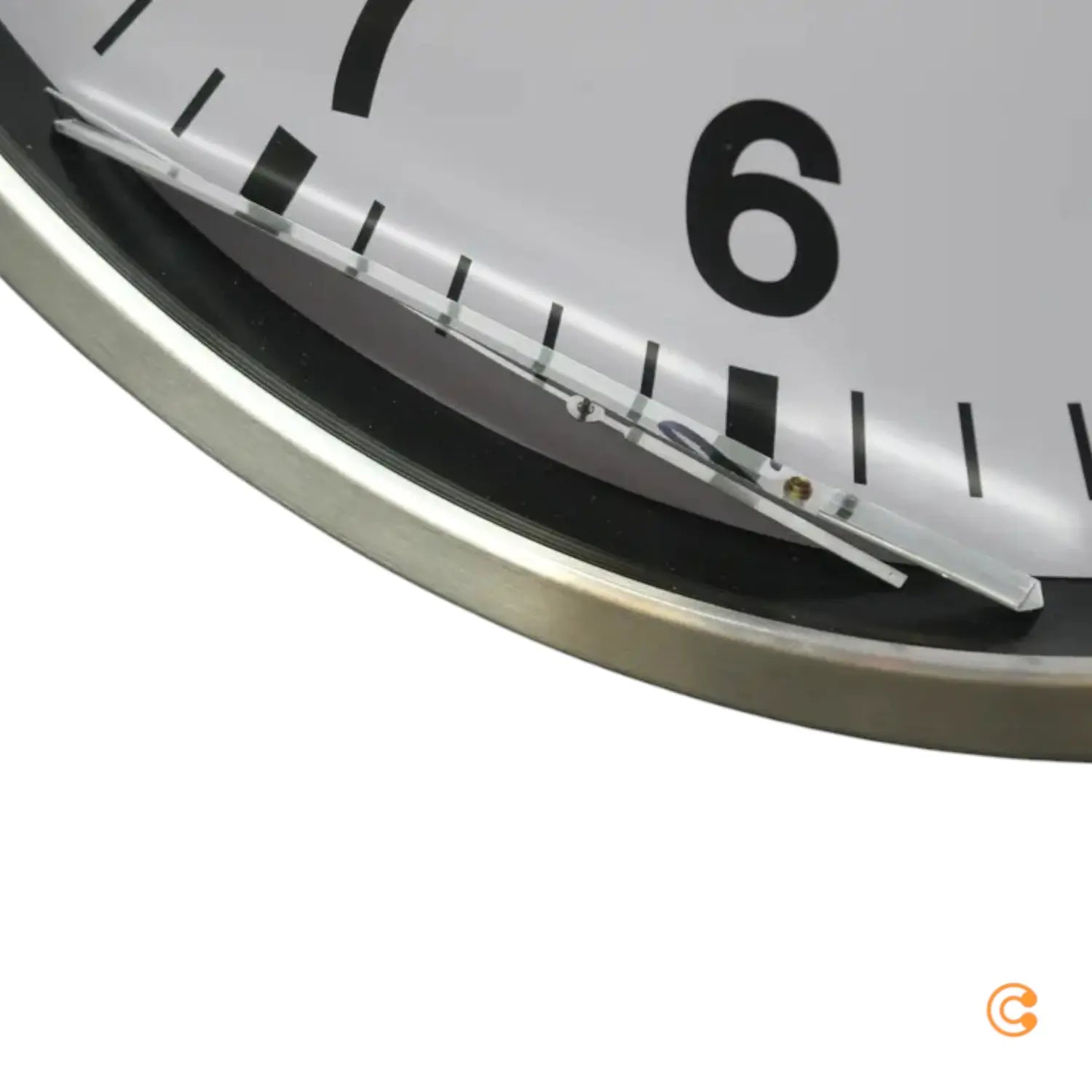 C-Ware Eurochron Efwu 9000 Dcf Funk Wanduhr Funkuhr Uhr Analog 507x63mm Siehe Text/Foto - 4016138839265