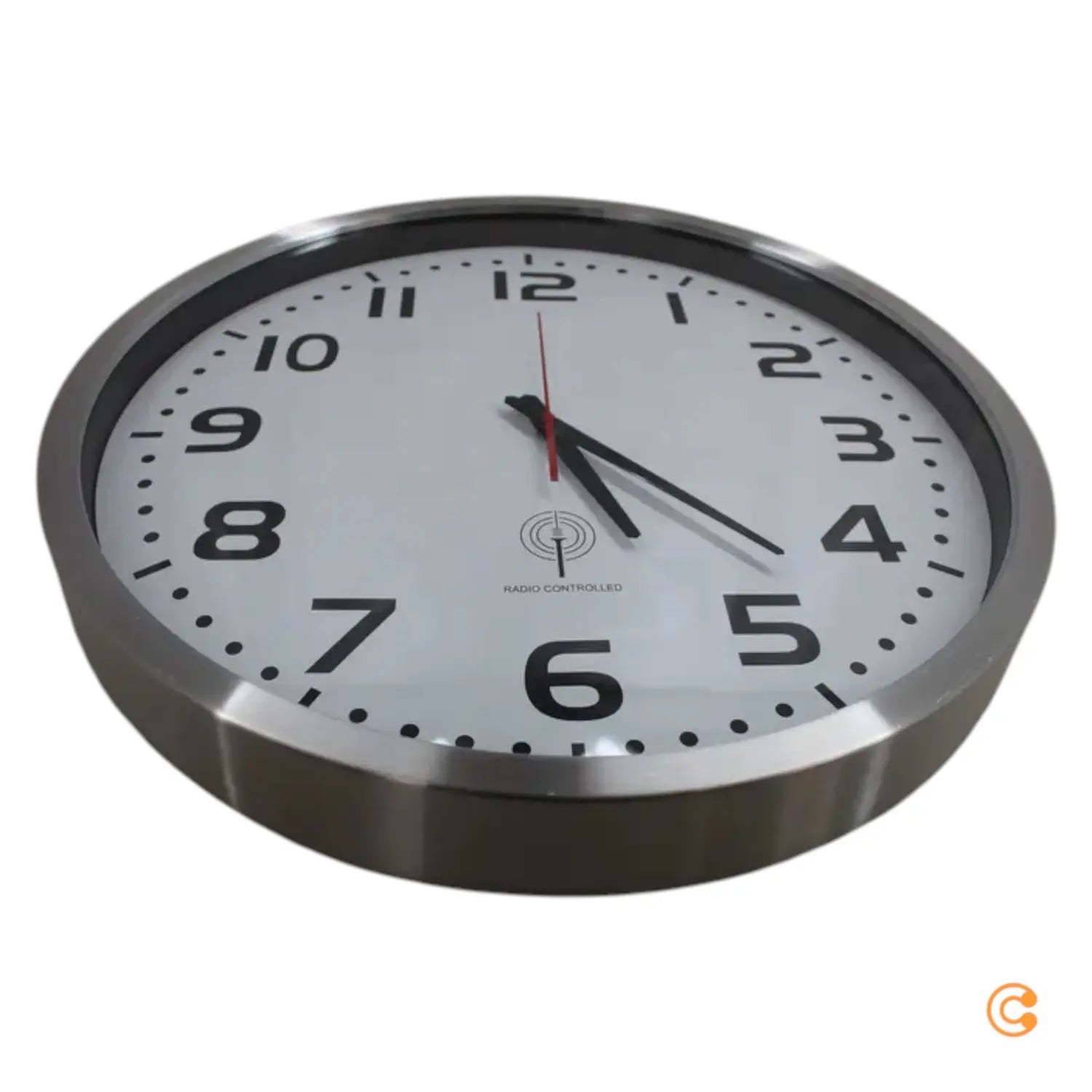 B-Ware Euro Time 56863 Funk Wanduhr Jumbo Funkuhr Uhr Küchenuhr Siehe Text/Foto402 - 4019186568637