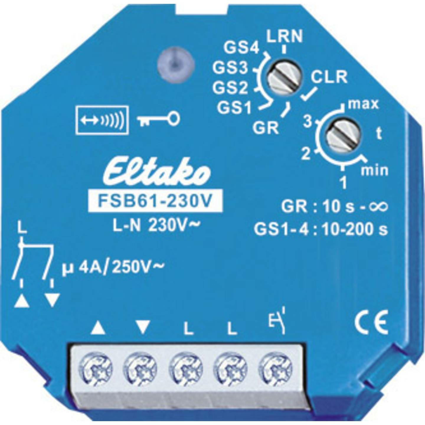 Eltako Funkaktor Ohne N Anschluss Für Beschattungselemente Und Rollladen 1000 W  B-Ware