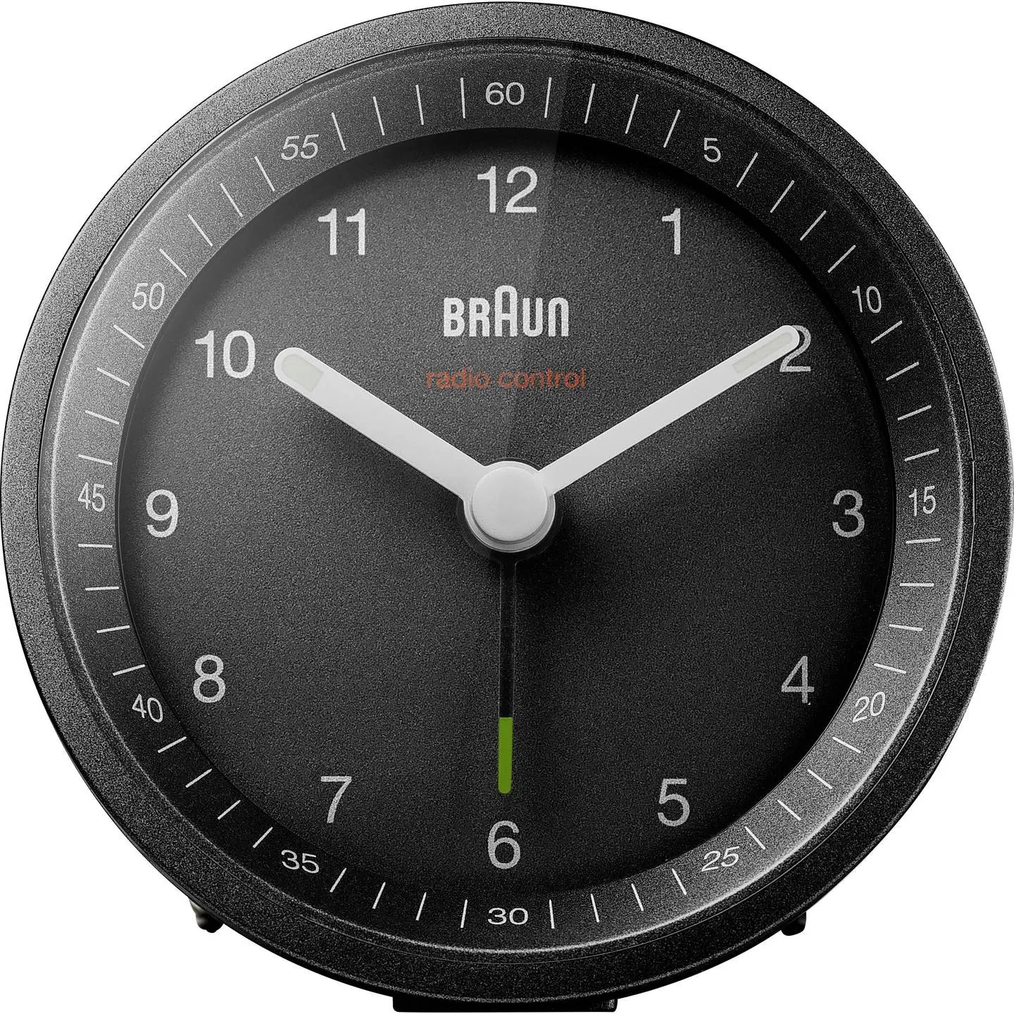B-Ware Braun  Funkwecker Wecker Uhr Analog Dcf77 Kunststoff Schwarz68 - 4007218670090