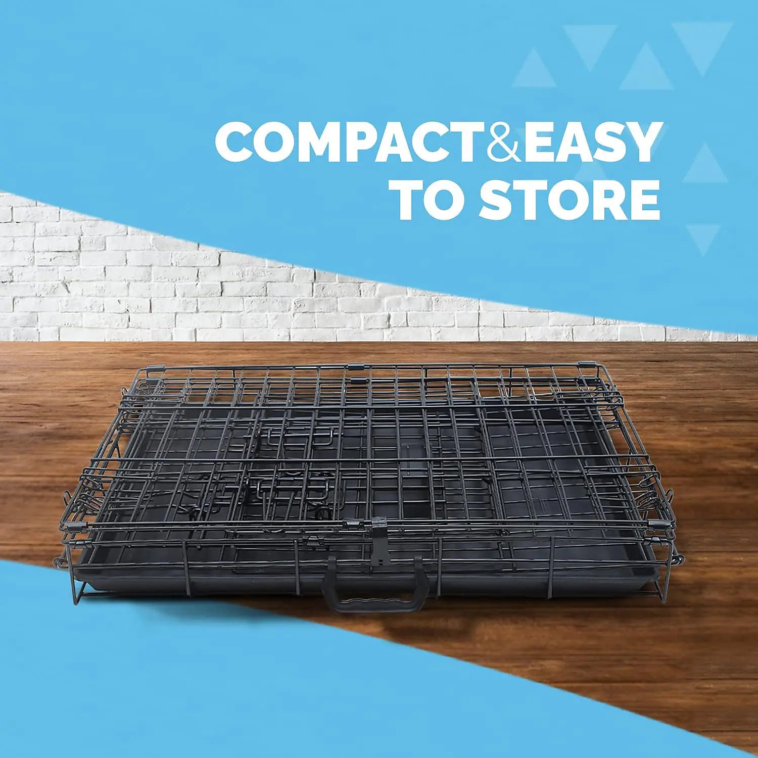 B-Ware Furdreams Hundebox Transportbox Hundekäfig Metall 107 Cm Faltbar 2 Türen118 - 5056475410009