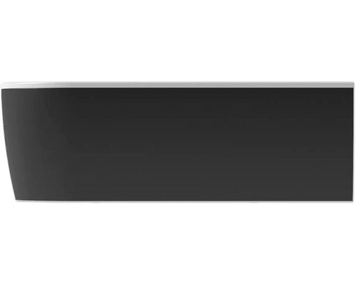 form&style Badewannen Set Wanne Eckbadewanne Sansibar Acryl Weiß Schwarz 80x882 - 4306516023806
