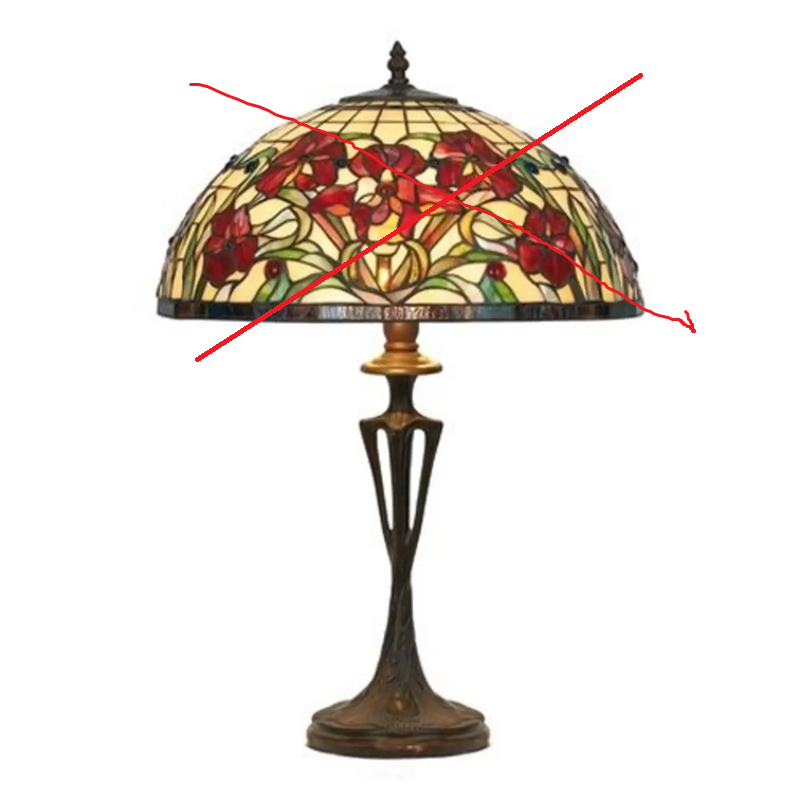 Artistar Tischlampe Eline Im Tiffany Stil Leselampe Leuchte Siehe Text/Foto B-Ware - 2431587020200