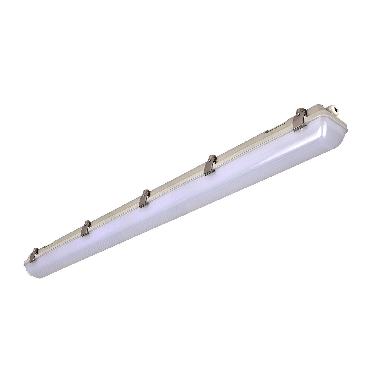 G & L LED-Feuchtraumleuchte Deckenleuchte Hallenleuchte grau 126 cm 40 W IP65 - 4063932001787