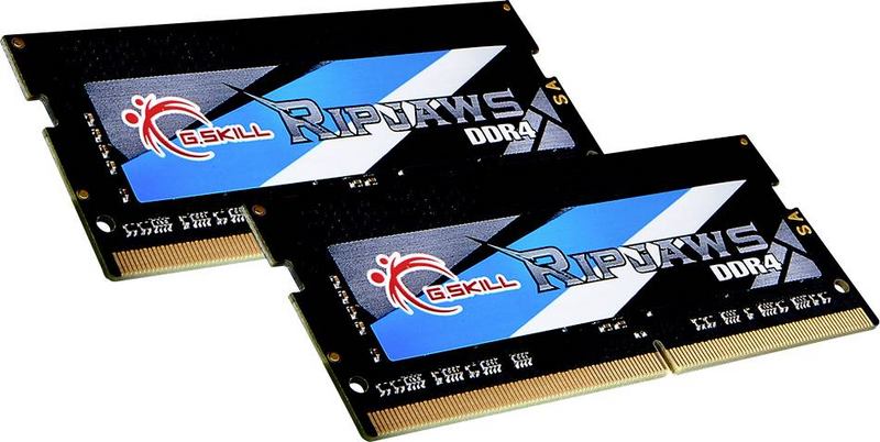 Kit de mémoire G.Skill Soram DDR4 Ripjaws 16 Go 2666 MHz CL19 pour ordinateurs portables (produit de seconde main)