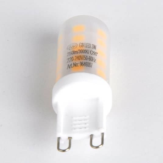 Lindby G9 3 W 830 Led Stiftlampe Austausch Glühbirne Ersatz Leuchtmittel 5 Stück B-Ware
