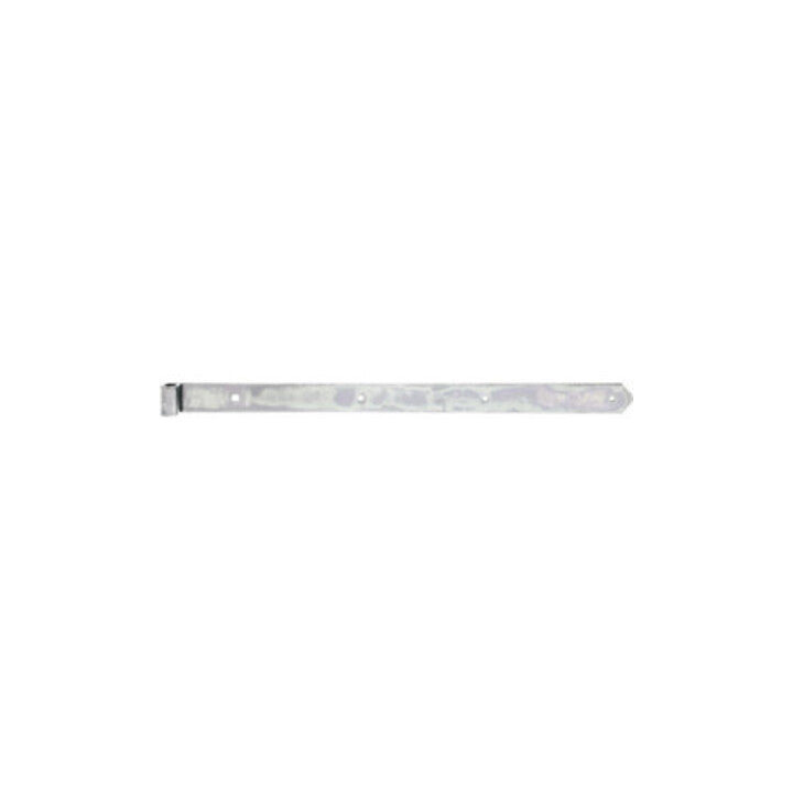GAH Alberts Ladenband Scharnier Band Stahl abgerundet 600x13x40mm 8 STÜCK - 4004338313968
