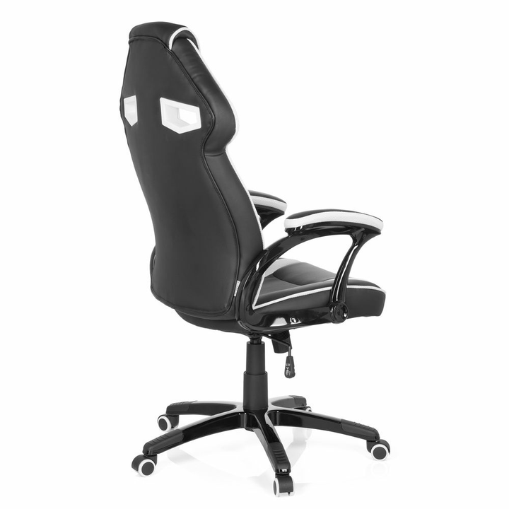 Hjh Office Guardian Gamingstuhl Schwarz Weiß Bürostuhl Drehstuhl Arbeitsstuhl B-Ware