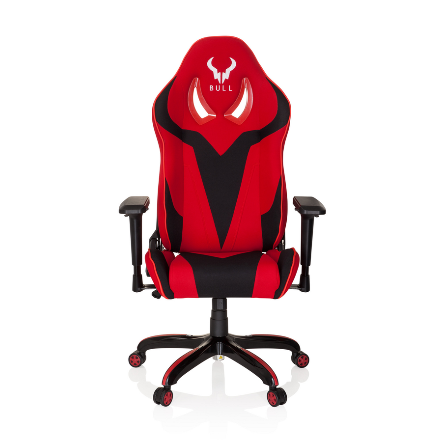 Hjh Office Gaming Bürostuhl Schwarz Rot Promoter Ii Kopfstütze Siehe Text/Foto B-Ware - 4251084672379