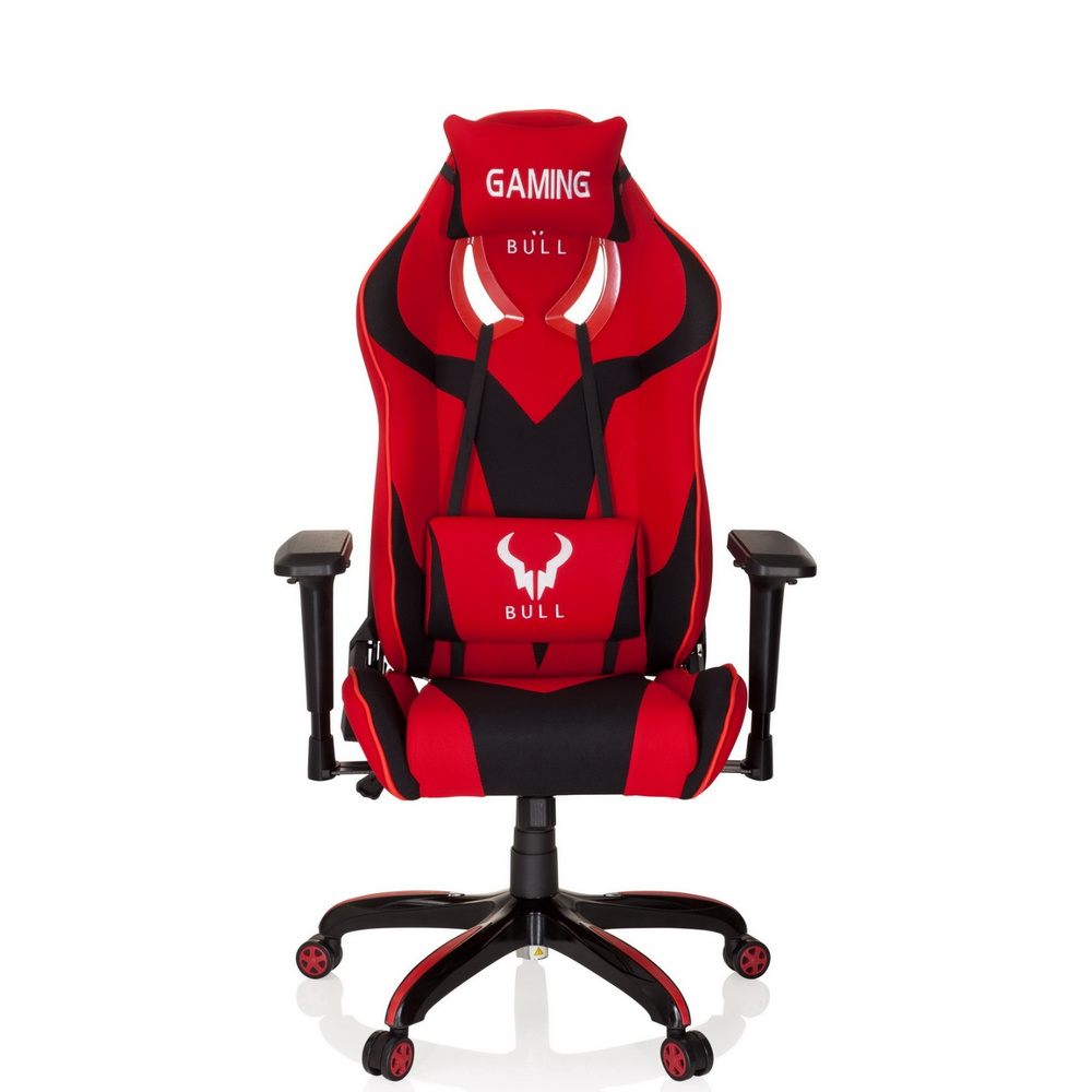 Hjh Office Gaming Bürostuhl Schwarz Rot Promoter Ii Kopfstütze Siehe Text/Foto B-Ware - 4251084672379