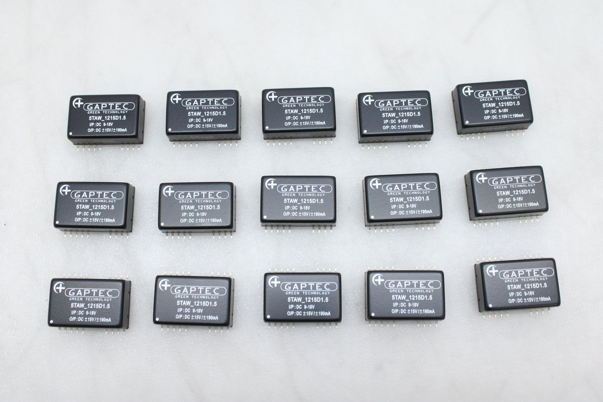 Gaptec DC DC Wandler Spannungsregler 5TAW 1215D1.5 Modul 5W 190mA 1 Stück - 2050011760422