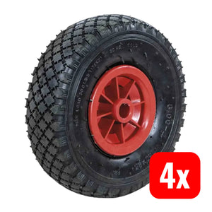 B-Ware Gardamo Ersatzrad Rad Sackkarren Transportwagen Pu Geschäumt 26cm 260 Mm 4 Stück
