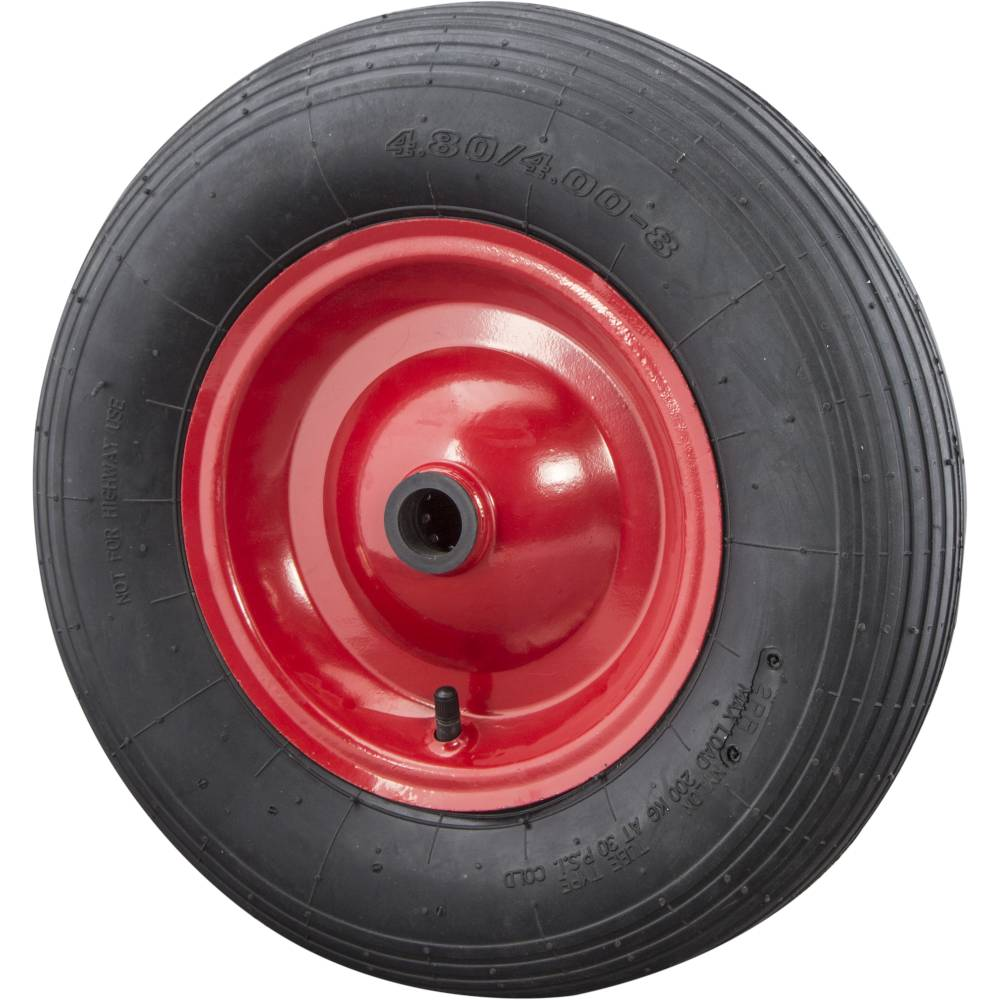 B-Ware Gardamo Ersatz Rad Ersatzrolle Rad 400 X 100 25 X 75 Mm Schwarz Transportrad - 4019111204838