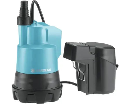 B-Ware Gardena Akku Tauchpumpe Pumpe Klarwasserpumpe 2000/2 Li 18 Basic Akku - 4078500077774