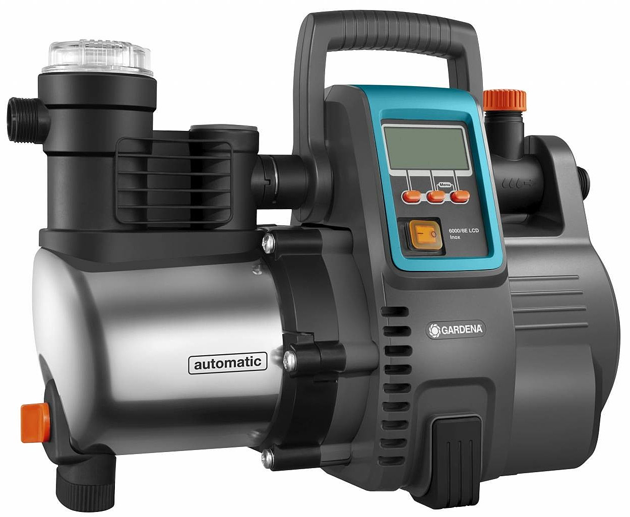 B-Ware Gardena 6000/6 Hauswasserautomat Gartenautomat Wasserpumpe Haus Lcd Inox 1760 61 - 4078500044370