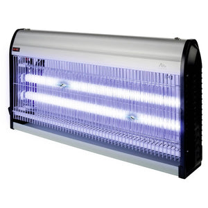 C-Ware Gardigo Uv Insektenfänger Insektenvernichter Silber Profi 150m² Siehe Text/Foto