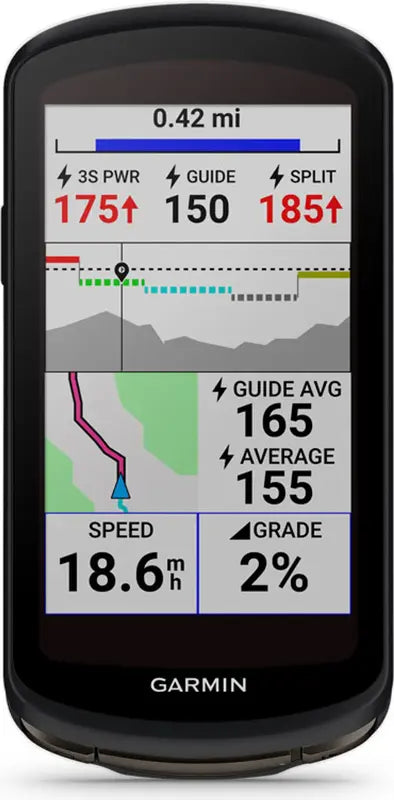 B-Ware Garmin Edge 1040 Solar Gps Fahrradcomputer Fahrrad Computer Bordcomputer Schwarz - 753759279769