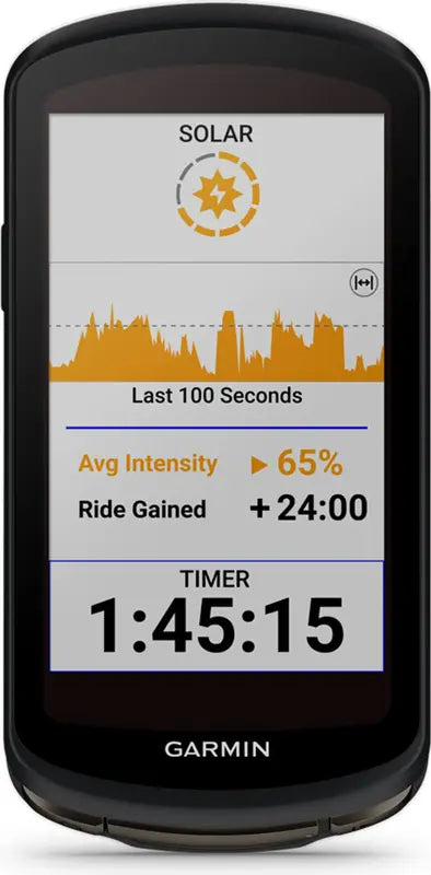B-Ware Garmin Edge 1040 Solar Gps Fahrradcomputer Fahrrad Computer Bordcomputer Schwarz - 753759279769
