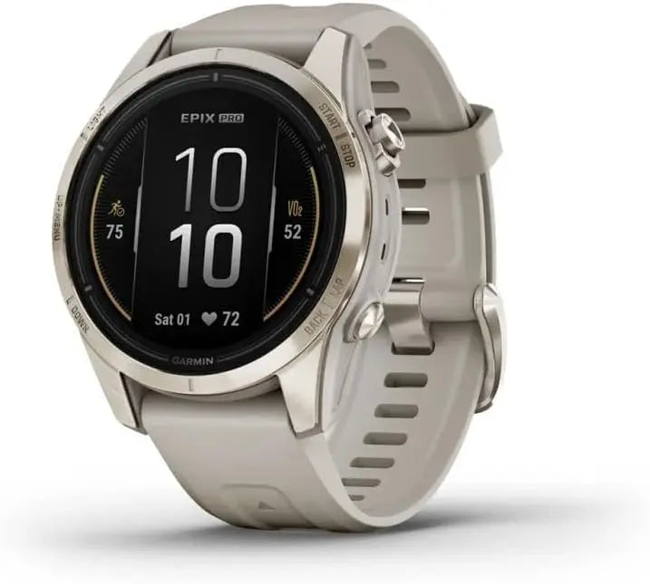 B-Ware Garmin Smartwatch Uhr Epix Pro Gen 2 Amoled Saphir 42mm Beige Onesize 1,2 Zoll - 753759317973