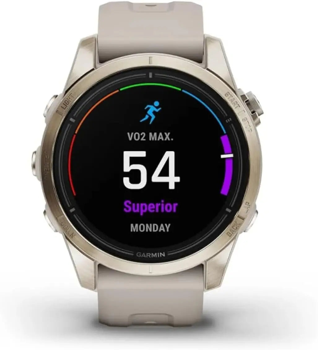 B-Ware Garmin Smartwatch Uhr Epix Pro Gen 2 Amoled Saphir 42mm Beige Onesize 1,2 Zoll - 753759317973