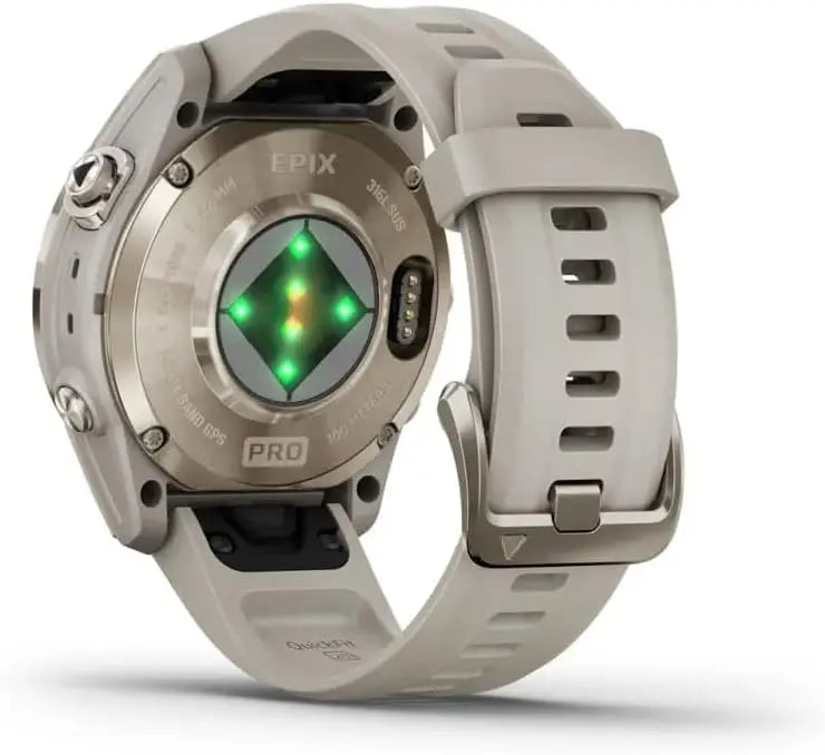 B-Ware Garmin Smartwatch Uhr Epix Pro Gen 2 Amoled Saphir 42mm Beige Onesize 1,2 Zoll - 753759317973