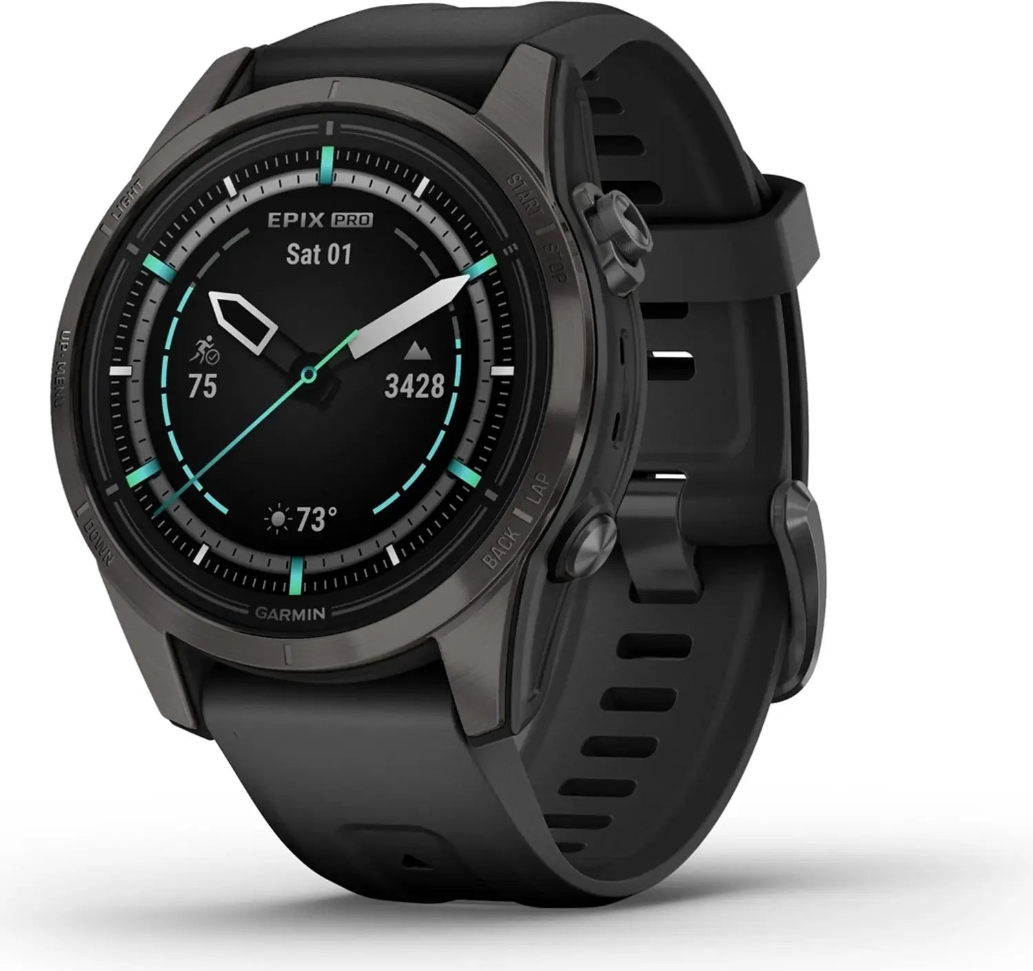 B-Ware Garmin Sportuhr Epix Pro Gen 2 Sapphire Titan 42 Mm Smartwatch Schwarz Ones16 - 753759318017
