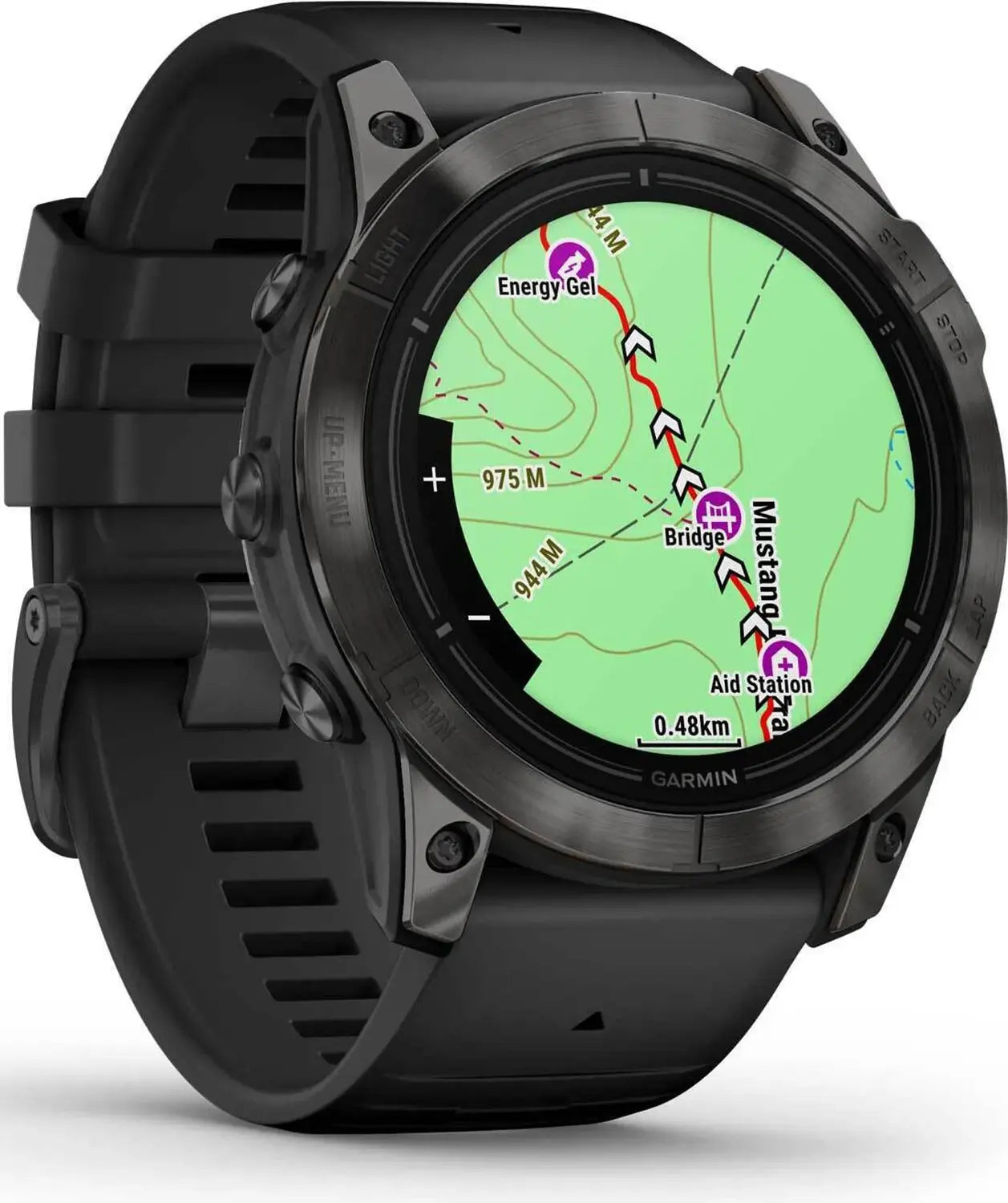 B-Ware Garmin Uhr Smartwatch Gps Fitnessuhr Epix Pro Gen 2 Saphir 51 Mm Schwarz Onesize - 753759318192