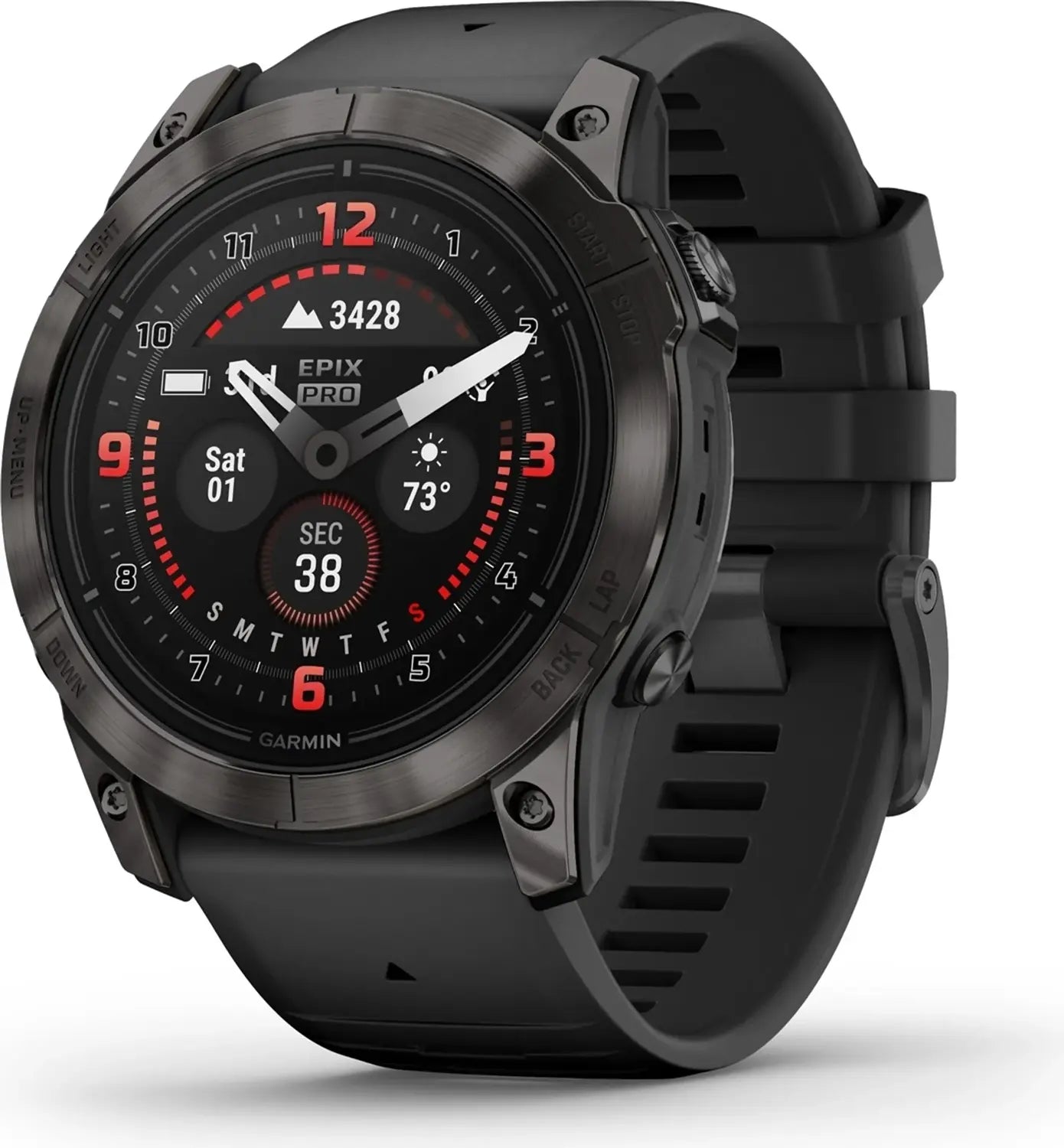 B-Ware Garmin Uhr Smartwatch Gps Fitnessuhr Epix Pro Gen 2 Saphir 51 Mm Schwarz Onesize - 753759318192