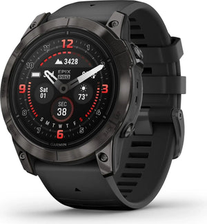 B-Ware Garmin Uhr Smartwatch Gps Fitnessuhr Epix Pro Gen 2 Saphir 51 Mm Schwarz Onesize