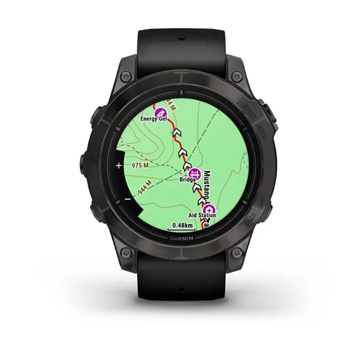 B-Ware Garmin Smartwatch Sportuhr Epix Pro Gen2 Sapphire Titan Gps Uhr Schwarz Ones662 - 753759318093
