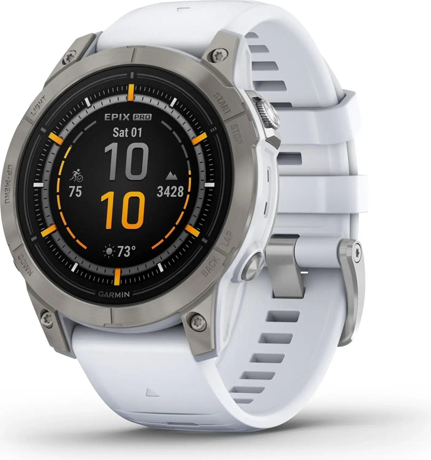B-Ware Garmin Uhr Gps Smartwatch Epix Pro Gen 2 Saphir Amoled 47mm Weiss Onesize 32 Gb - 753759318130