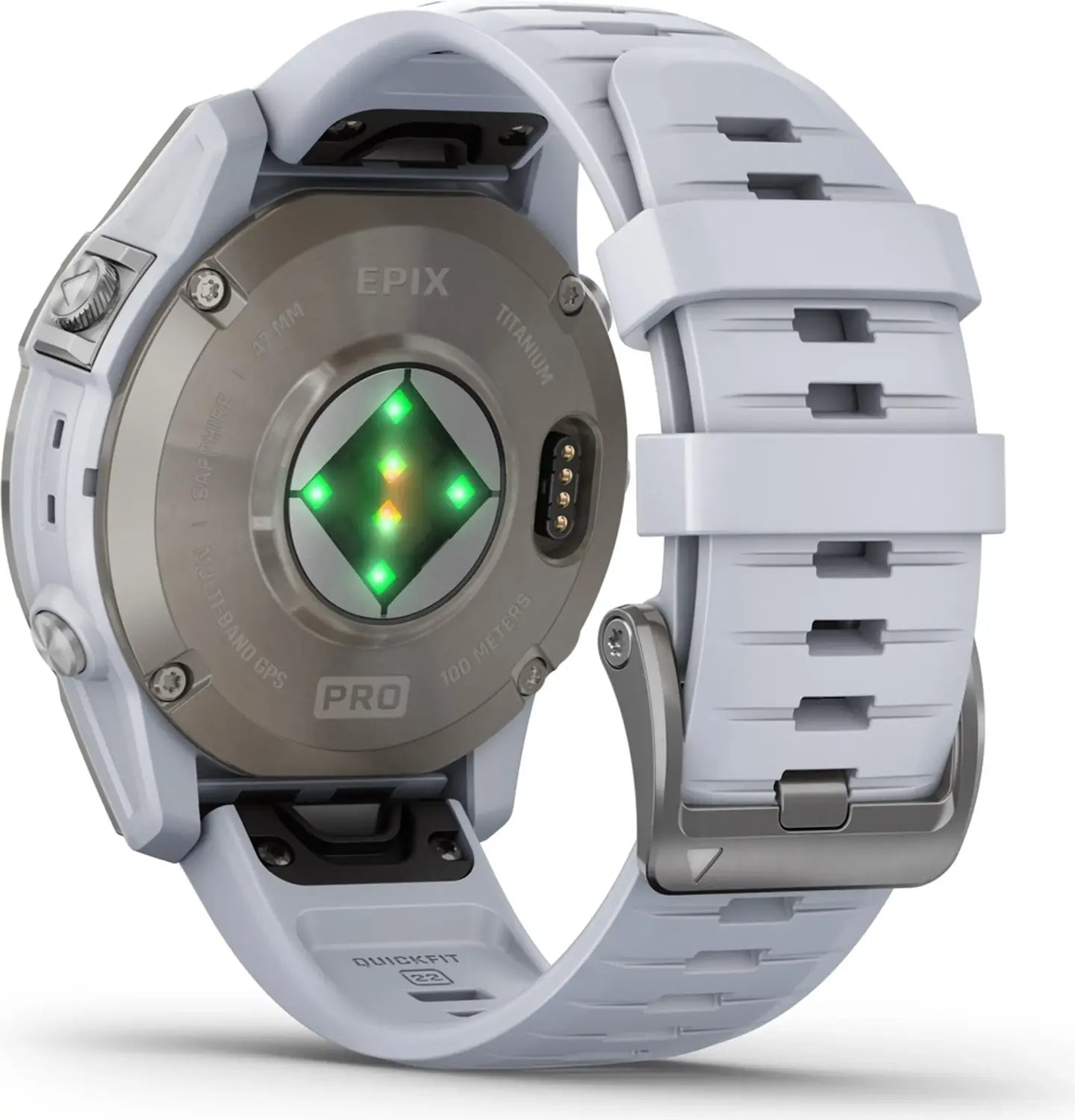 B-Ware Garmin Uhr Gps Smartwatch Epix Pro Gen 2 Saphir Amoled 47mm Weiss Onesize 32 Gb - 753759318130