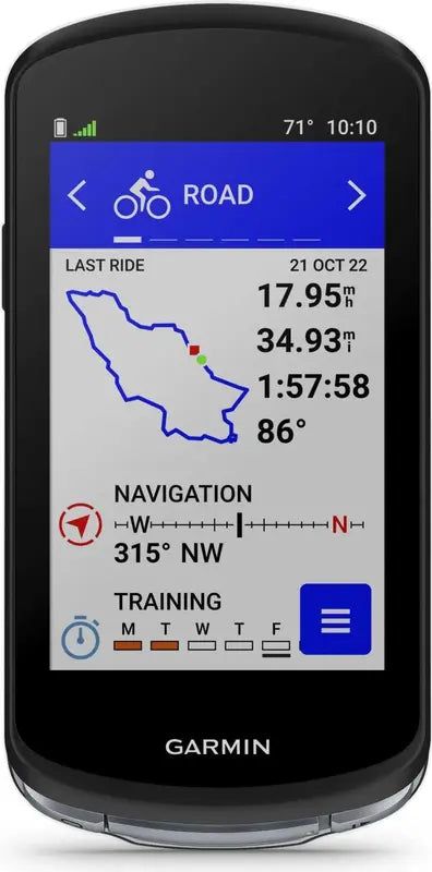 B-Ware Garmin Fahrradcomputer Rad Edge 1040 Solar Bundle Geschwindigkeitsmesser Schwarz - 753759279721