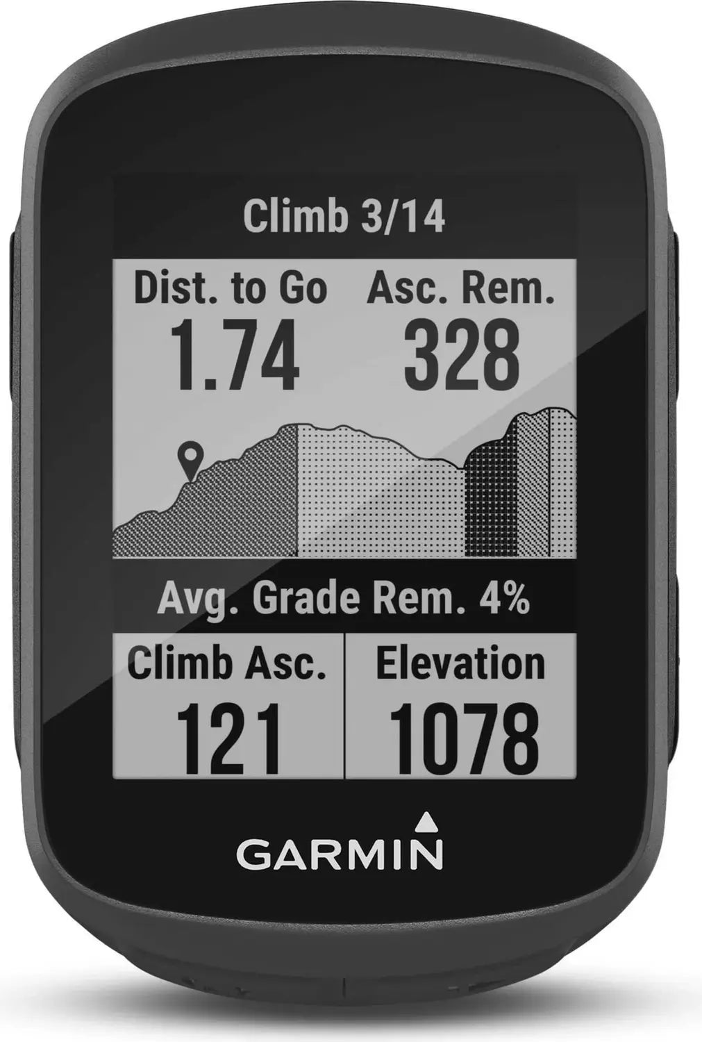 B-Ware Garmin Fahrradcomputer Radcomputer Edge 130 Plus Gps 1,8 Zoll Display Schwarz - 753759256142