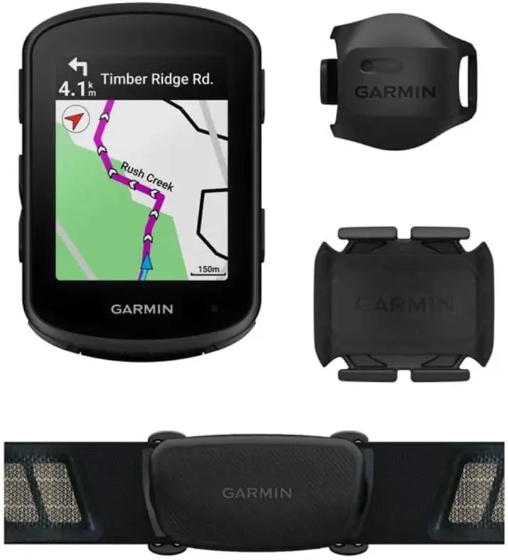 B-Ware Garmin Fahrradcomputer Tacho Edge 840 Bundle Sensor Hrm Brustgurt Set Schwarz - 753759299972