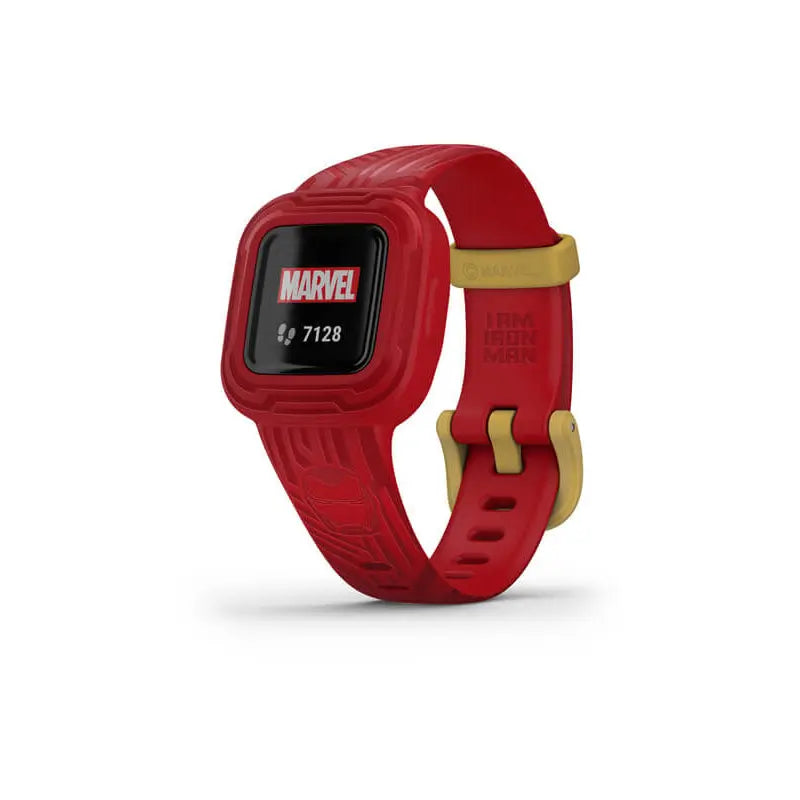 B-Ware Garmin Fitness Tracker Kids Aktivitätstracker Vívofit Jr 3 Iron Man Rot Onesize - 753759263584