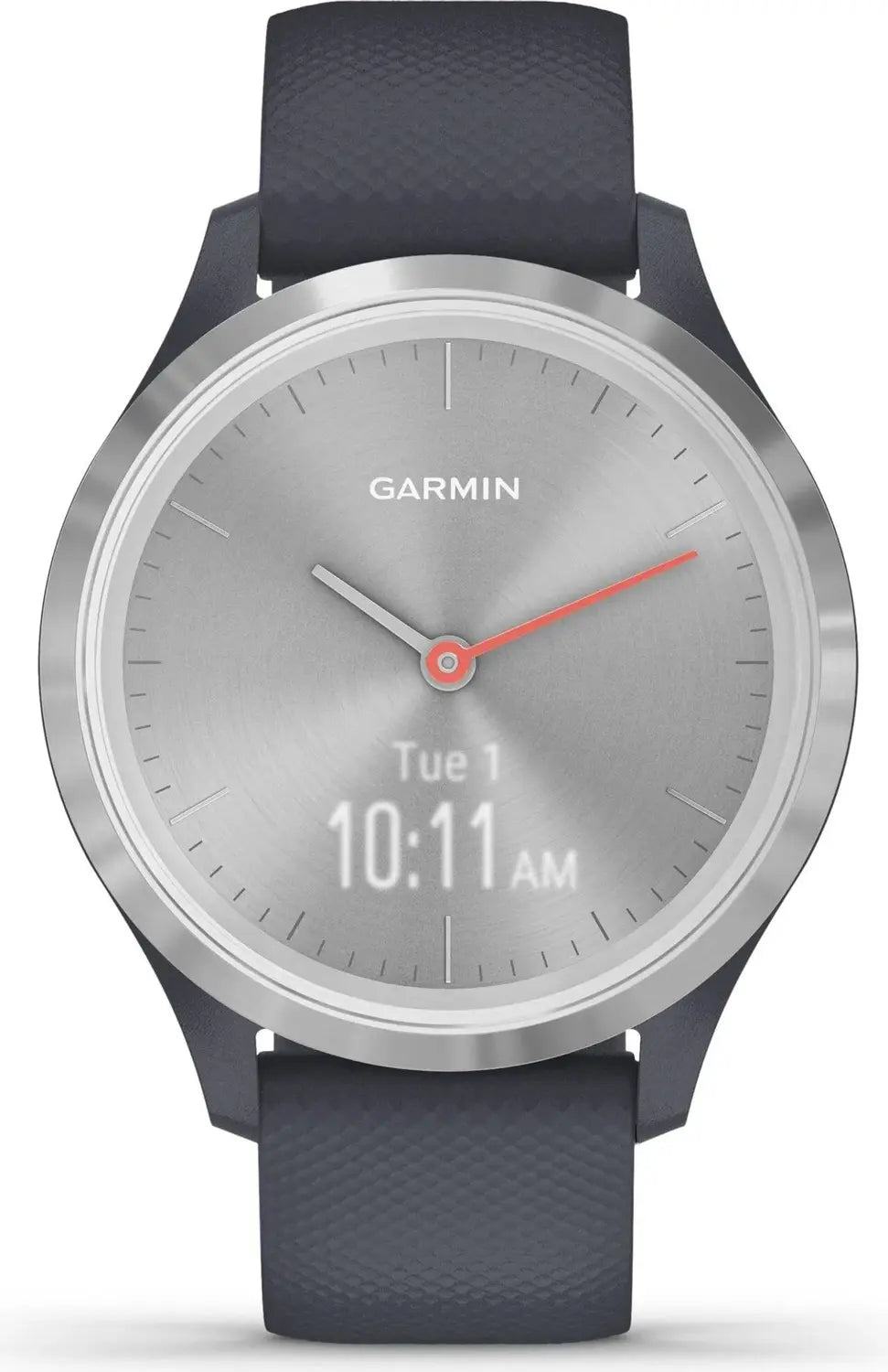 B-Ware Garmin Fitnesstracker Uhr Fitnessarmband Vivomove 3 S Granitblau Silber Onesize - 753759234249