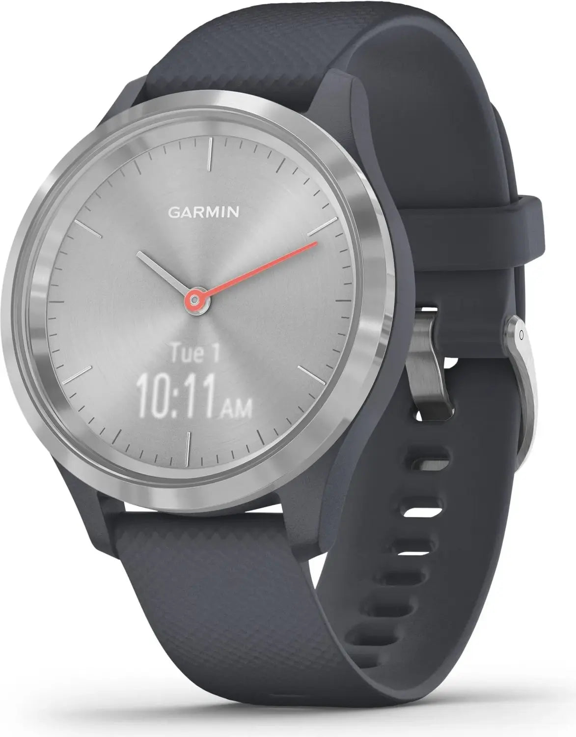 B-Ware Garmin Fitnesstracker Uhr Fitnessarmband Vivomove 3 S Granitblau Silber Onesize - 753759234249